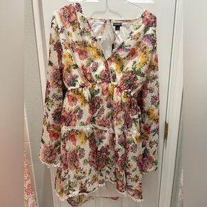 Boohoo Floral Dress